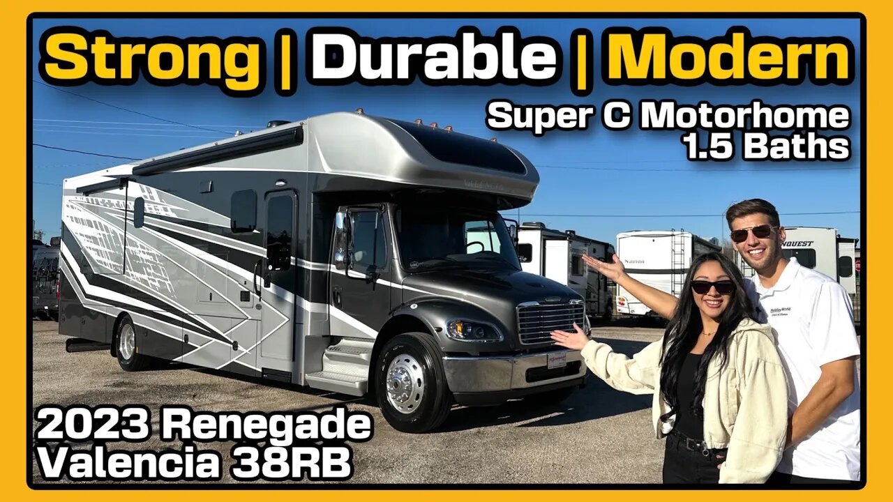 This RV is a DREAM! 2023 Renegade Valencia 38RB