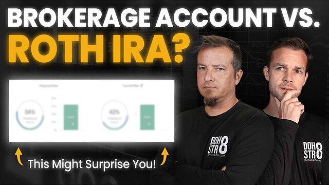 Retirement Planning: Brokerage Account vs. Roth IRA 🤔