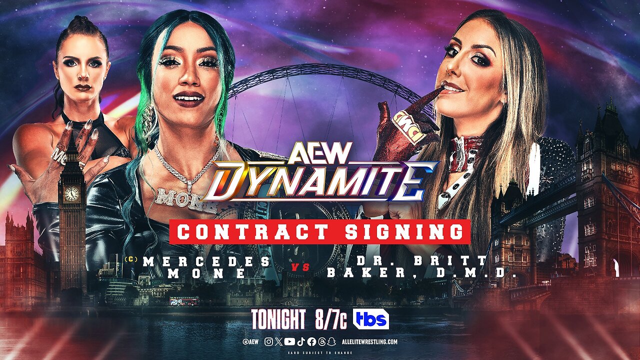Britt Baker Attacks Kamille During Contract Signing with Mercedes Mone! #shorts