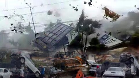 Currently in France!! Typhoon Chido with 230 km/h wind is devastating Mayotte