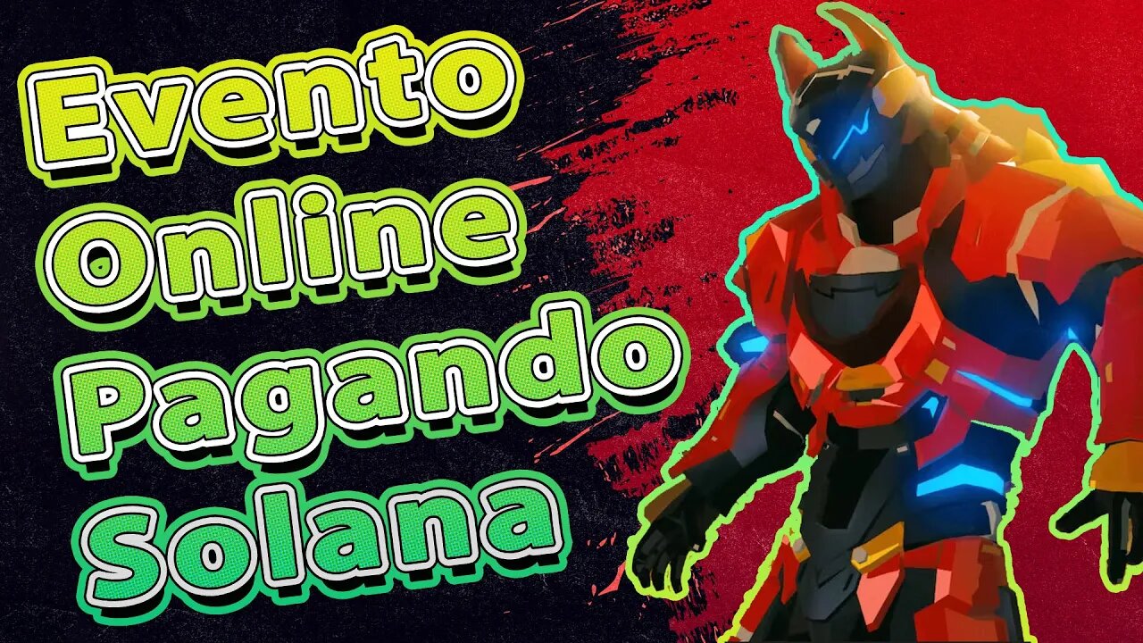Ev: Evento Online - Pagando em Solana !!
