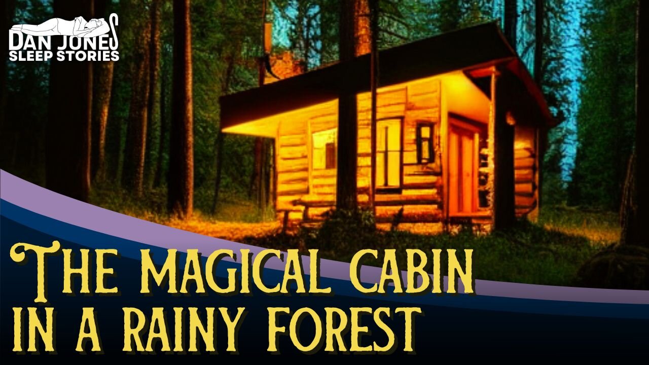 THE MAGICAL FOREST CABIN | Rain on Window & Distant Thunderstorm - Long Sleep Story for Grown Ups