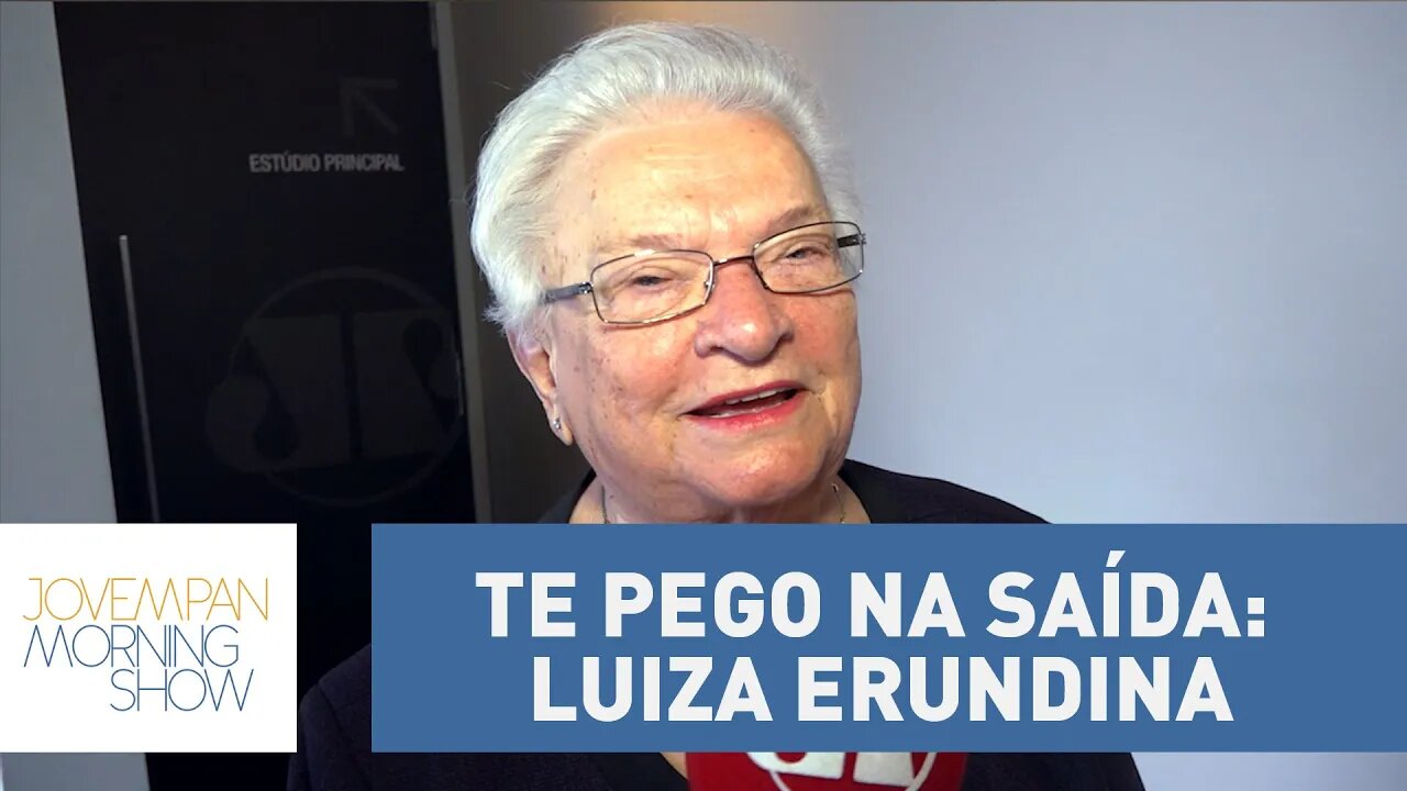 Te pego na saída: Luiza Erundina | Morning Show