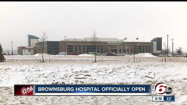 Brownsburg opens new hospital