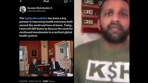 Kash Patel-Bill Gates Is Lobbying The Senate To Stop Epstein List from Being Released