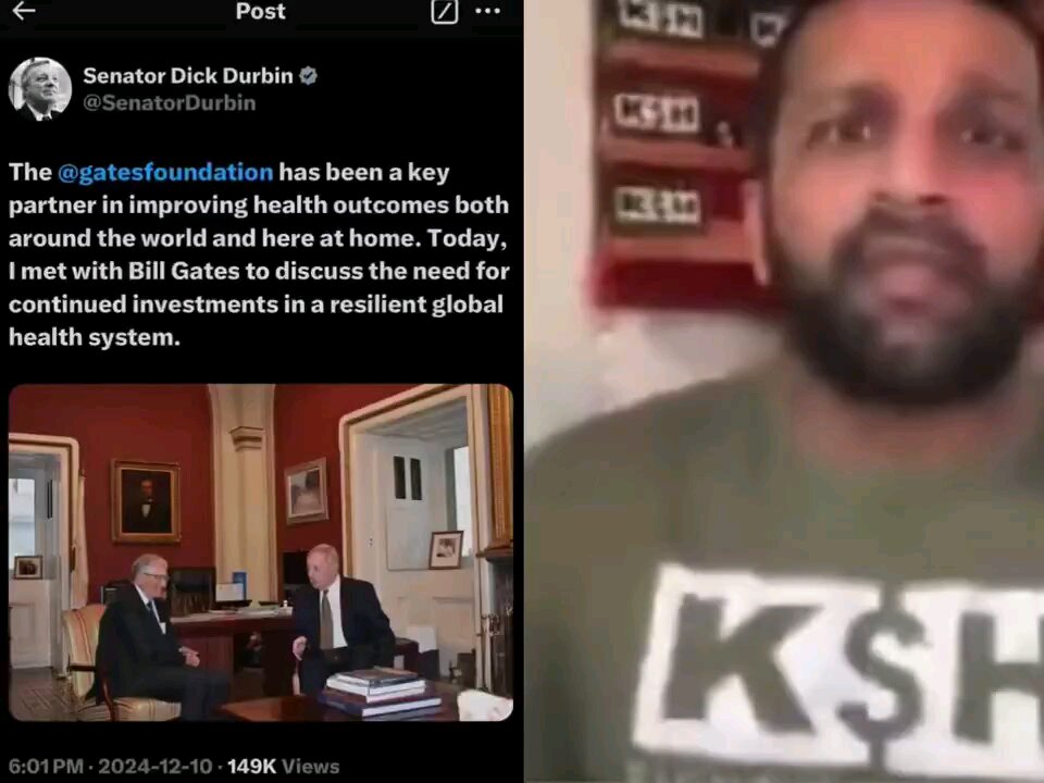 Kash Patel-Bill Gates Is Lobbying The Senate To Stop Epstein List from Being Released