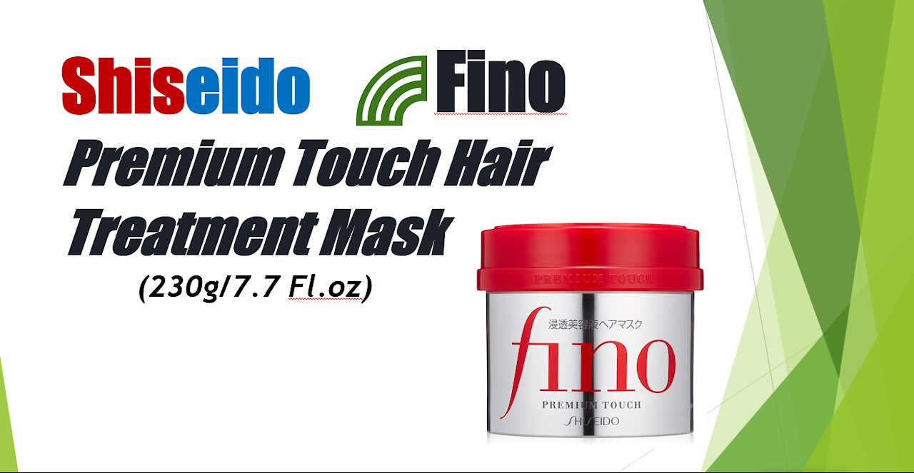 Shiseido Fino Premium Touch Hair Treatment Mask