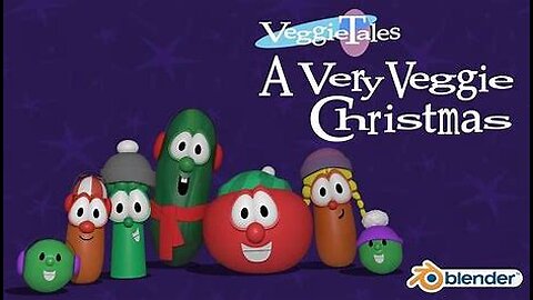 Veggie Tales A Very Veggie Christmas - Animated Version