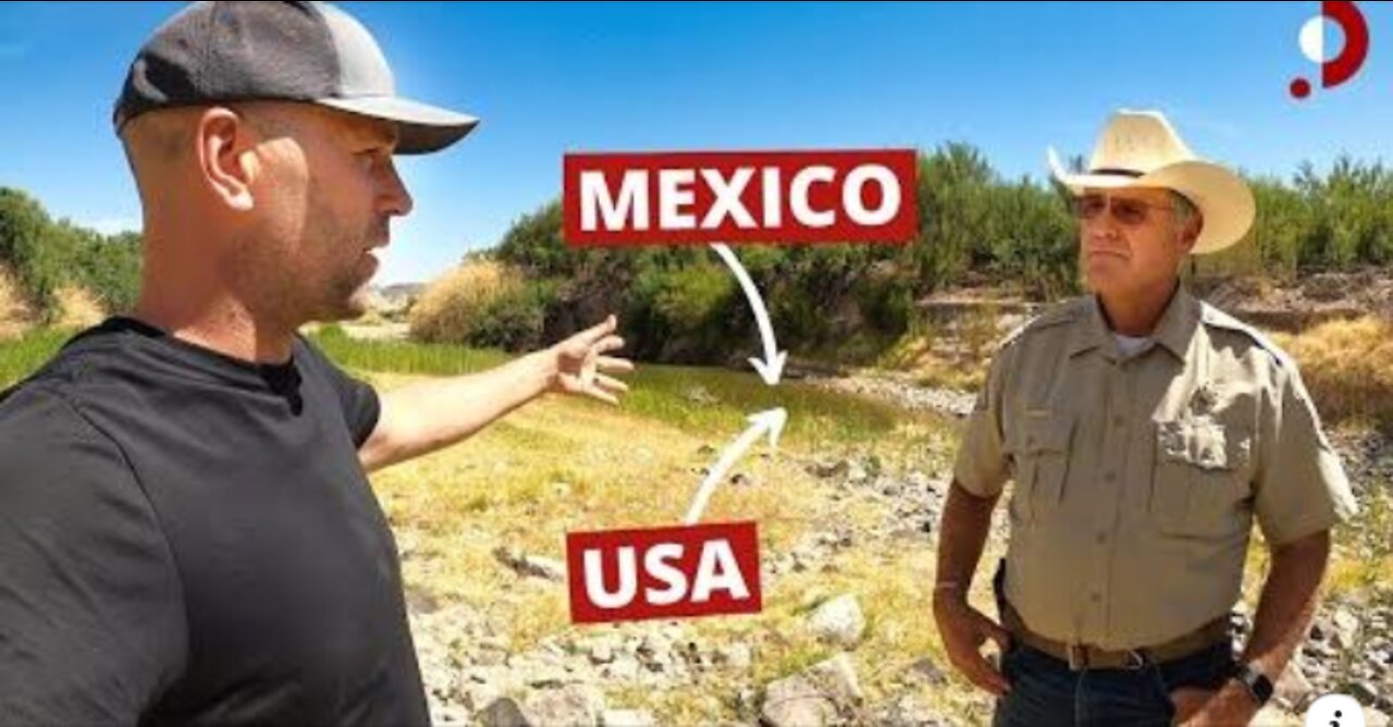 At US/Mexico Border With Texas Sheriff (exclusive access) 🇺🇸 🇲🇽