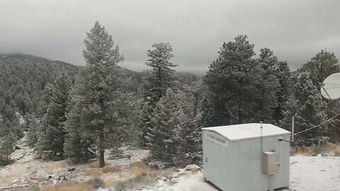 Amtrak California Zephyr in the Rockies