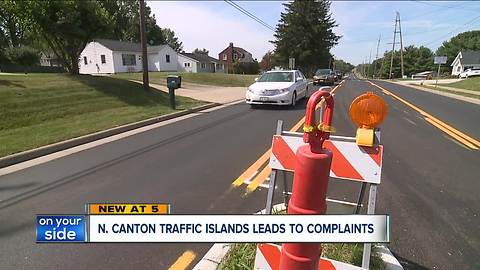 North Canton to remove traffic island after community backlash