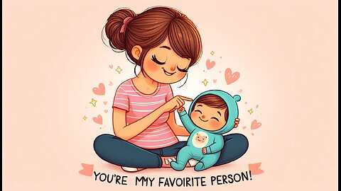 You're My Favorite Person! 💖 Heartwarming Moment Between Baby and Mama