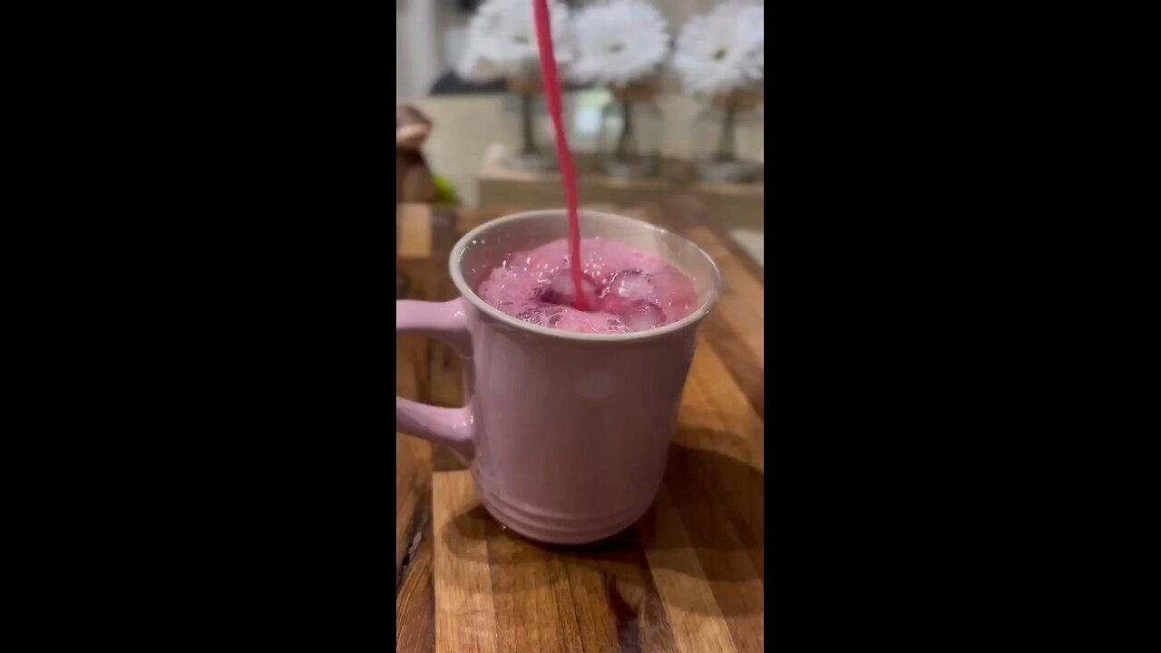 Pomegranate Juice from the backyard