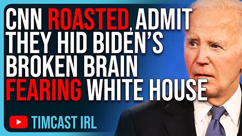 CNN ROASTED, ADMIT They Hid Biden’s Broken Brain FEARING White House