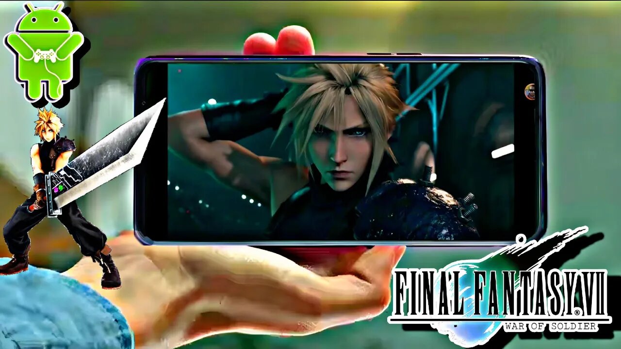 Final Fantasy Vll Oficial Android - Primeiros minutos de jogo