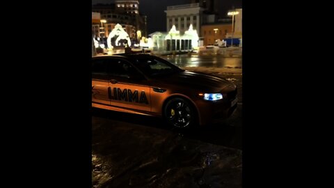 BMW M5 F90 LIMMA Playing Around In The Snow #shorts #shortsvideo #fyp #fy #fypシ