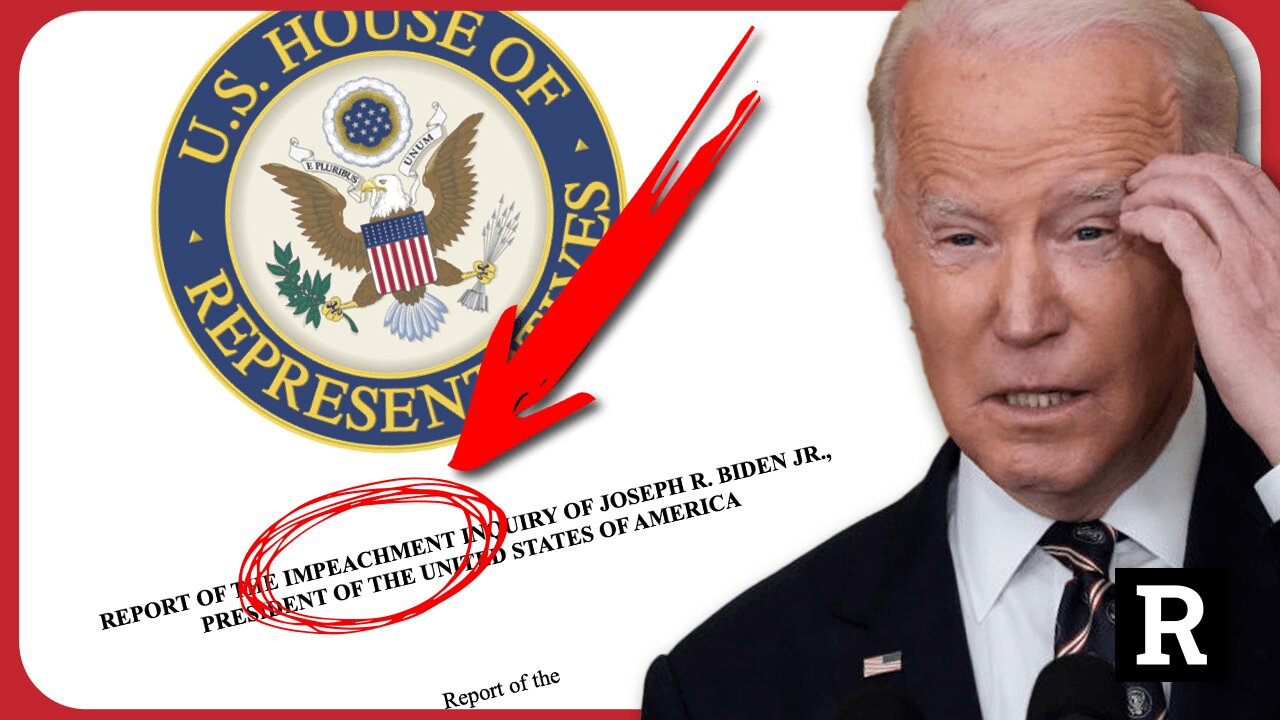 BREAKING! BIDEN COMMITTED IMPEACHABLE OFFENSES HOUSE FINDS | Redacted w Clayton Morris