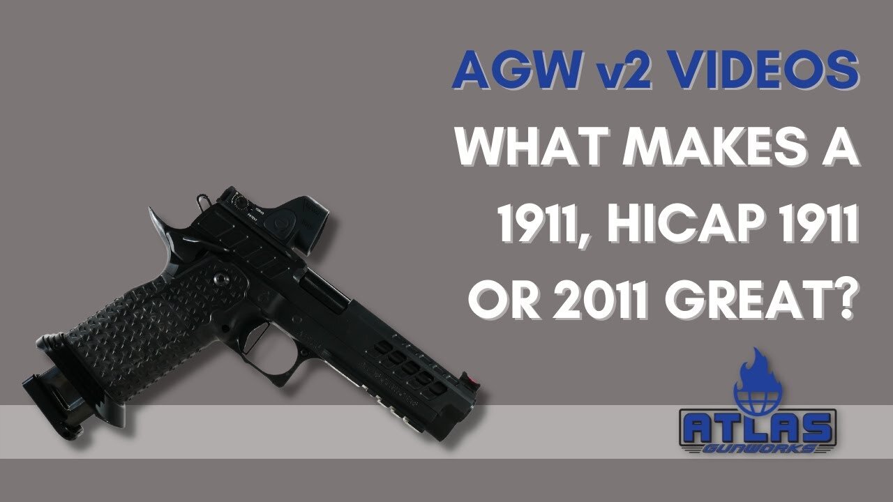 What makes a 1911, Hi-Cap 1911 or 2011 great?