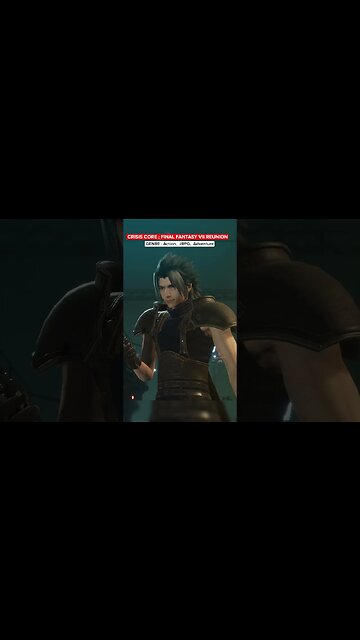 CRISIS CORE FINAL FANTASY VII REUNION | ENGLISH DUB| [4K 60FPS] #Shorts