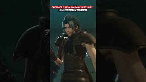 CRISIS CORE FINAL FANTASY VII REUNION | ENGLISH DUB| [4K 60FPS] #Shorts