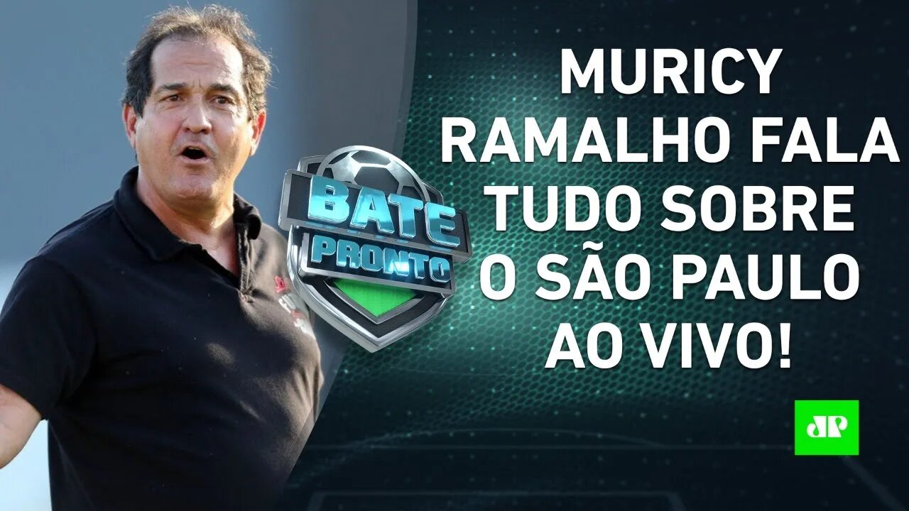 Muricy Ramalho dá ENTREVISTA EXCLUSIVA à JP; Corinthians EMPATA na ESTREIA! | BATE-PRONTO – 26/01/22