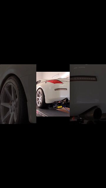 Nissan 350Z Tanabe Medallion catback exhaust w/ Tomei Headers #350z #nissan #g35 #Tomei #Tanabe
