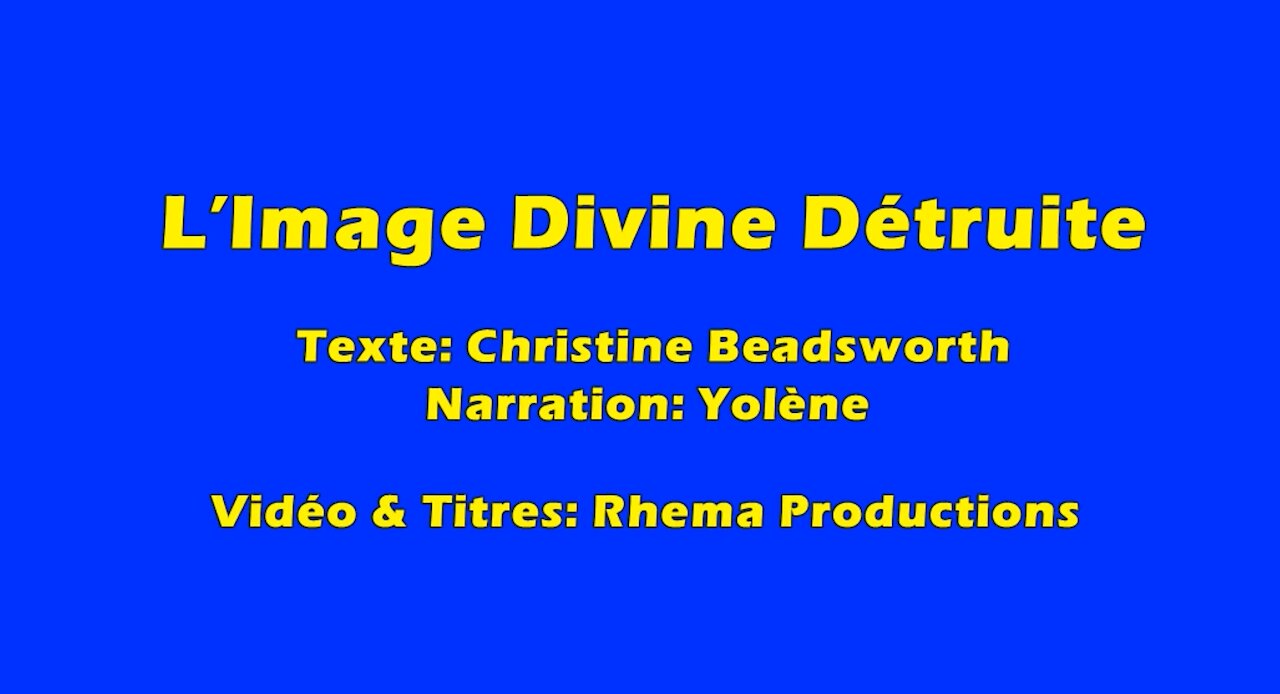 L'Image Divine Détruite - Christine Beadsworth