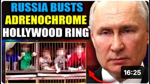 Russia Intercepts Israeli Jet Trafficking Adrenochrome Victims to Hollywood