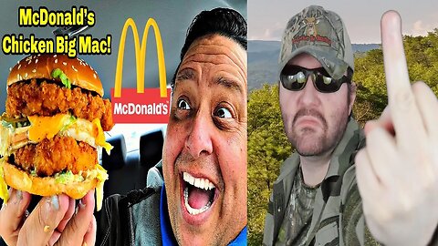 McDonald's Chicken Big Mac - A Food Hack! (JoeysWorldTour) REACTION!!! (BBT)