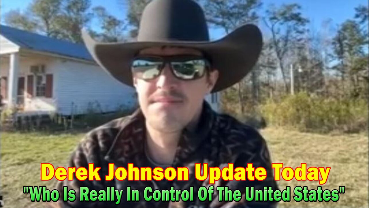 Derek Johnson Update Today 11/30/23: "Who Is Really In Control Of The United States"