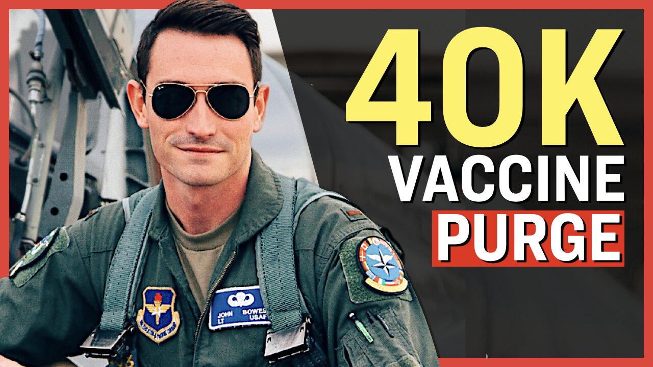 Air Force Lieutenant Reveals STUNNING Number of Pilots To Be Lost to Vaccine Mandates