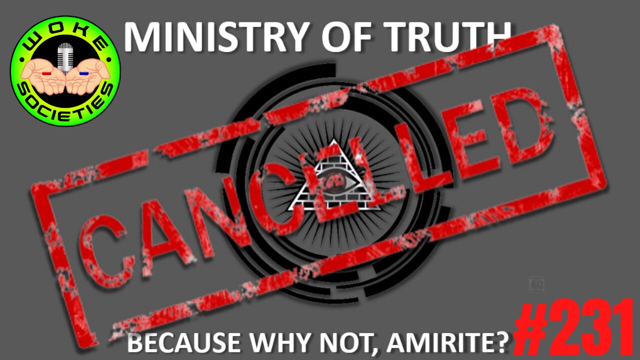 Ministry Of Truth Officially Cancelled, Veritas Nuke On Twitter, Sussman Trial Updates