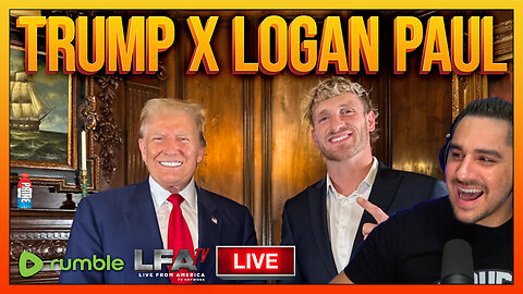 DONALD TRUMP X LOGAN PAUL INTERVIEW | BASED AMERICA 6.14.24 7pm EST