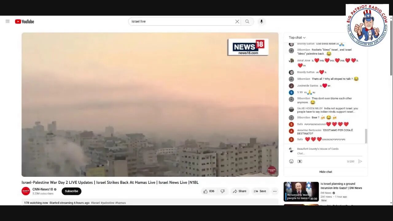 LIVE from Gaza, Jerusalem, West Bank and more as Israel Declares War