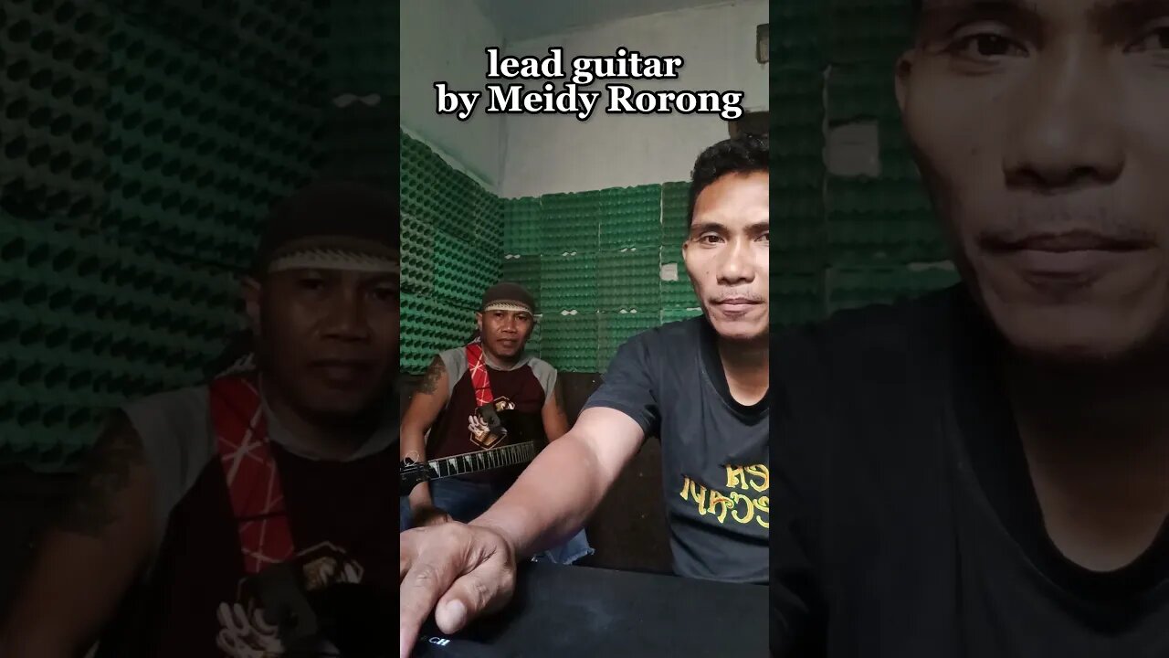 Lead guitar by Meidy Rorong