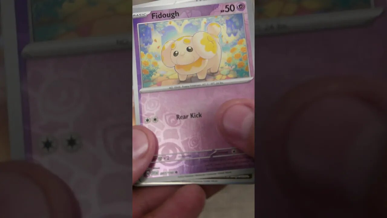 #SHORTS Unboxing a Random Pack of Pokemon Cards 332