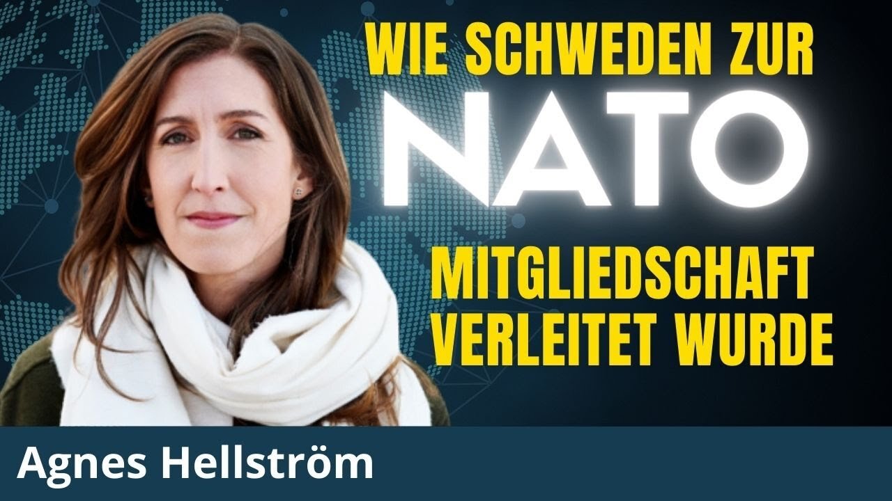 Wie Schweden getäuscht wurde, um eine NATO-Mitgliedschaft zu beantragen.Agnes Hellström🙈