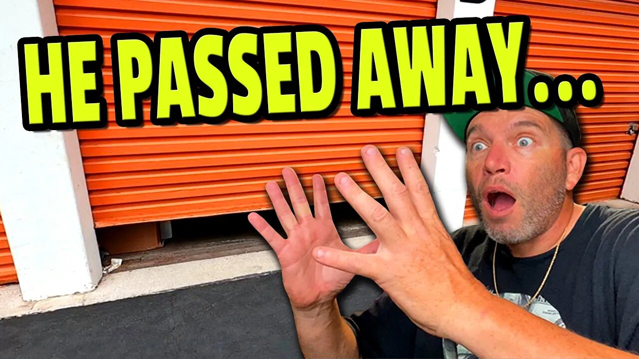 I CAN'T BELIEVE His Family Left EVERYTHING… We Bought His STORAGE UNIT!