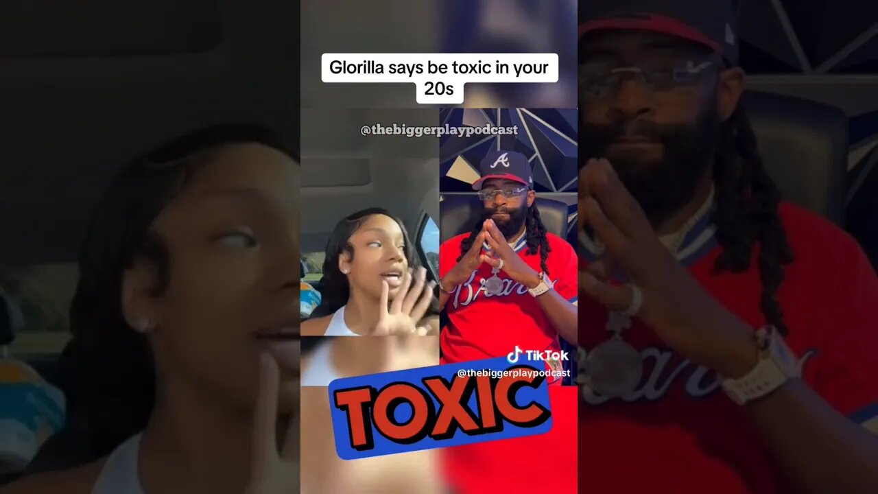 GloRilla tells Women to be TOXIC ??? ... #SMH 💢 #toxic #viral #Shorts