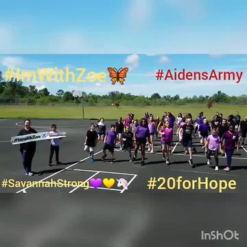 Frontier Elementary 5th graders #20forHope dance