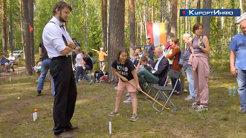 Турнир по крокету провели в посёлке Комарово