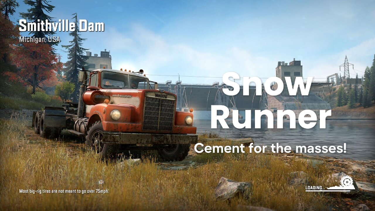 Snow Runner: Cement for the masses!