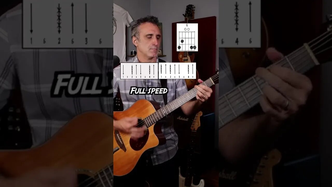Uncle johns band has the strum pattern we all love! #shorts