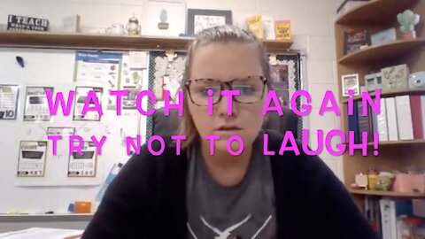 Teacher goes BOOM on ZOOM! 👩‍🏫💨👨‍💻(comedian K-von shares the best laugh of the day)