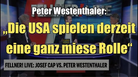 Peter Westenthaler: „Die USA spielen derzeit eine ganz miese Rolle“ (oe24tv I 30.03.2022)