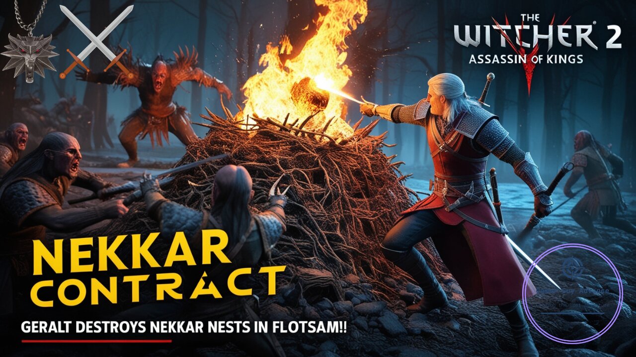 Witcher 2 - Nekkar Contract | Witcher Contract Walkthrough | #witcher2 #gameplay #walkthrough