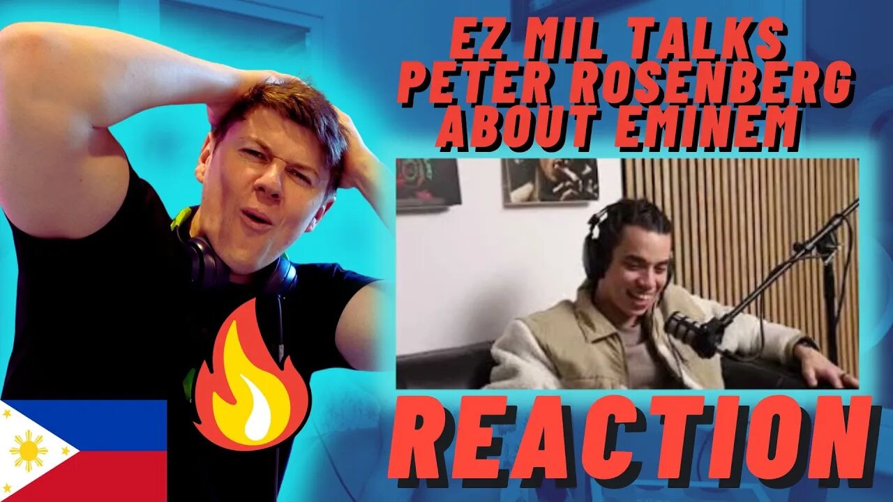 🇵🇭EZ MIL Talks To Peter Rosenberg About Signing With Eminem And Shady Records - IRISH REACTION