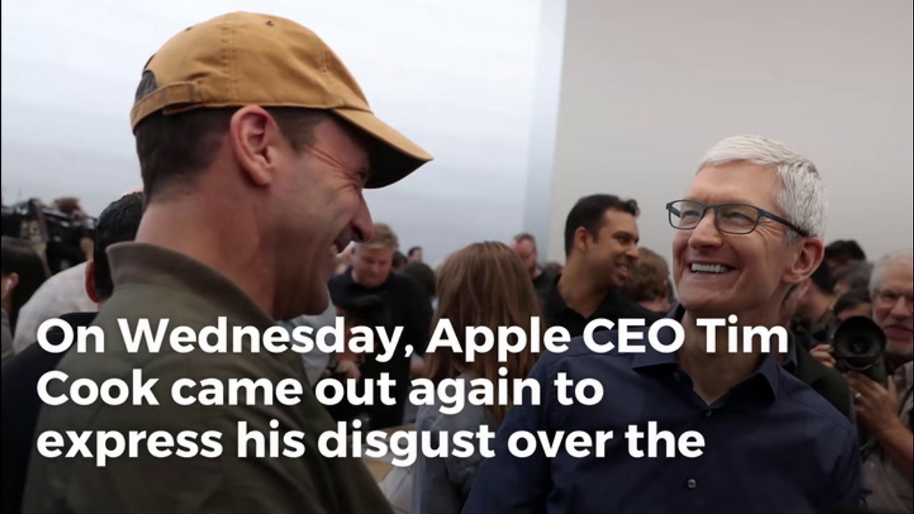 Apple CEO Takes Veiled Shot at Facebook, Google Over Privacy Violations - 'It's a Bunch of Bunk'