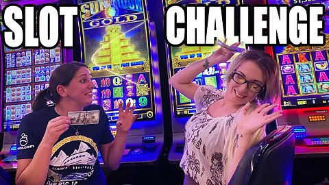 ☀️$100 Sun & Moon GOLD Slot Challenge! 🌙Laycee & Melissa WIN!
