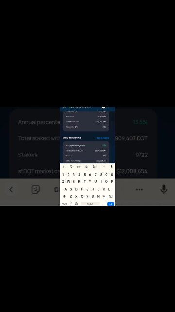 LIDO FINANCE POLKADOT STAKING REWARDS #lidofinance #polkadot #polkadotcoin #altcoin #stakingrewards